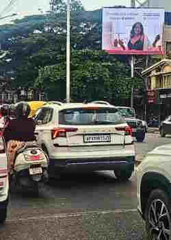 INDIRANAGAR 100ft road advertising hoarding billboard